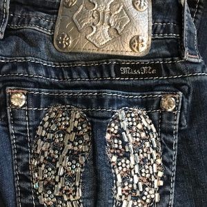 MISS ME JEANS SIZE 25 (zero/1)